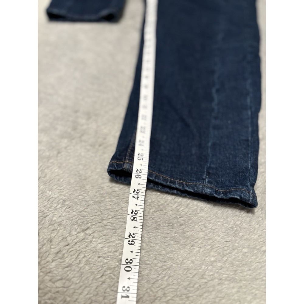 Old Navy Women's High Rise Barrel Leg Denim Blue Jeans Size 2 Pants - Picture 3 of 8